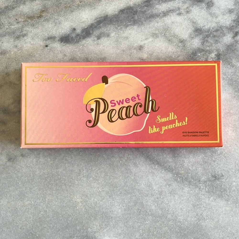 NEW Too Faced Sweet Peach Eyeshadow Palette